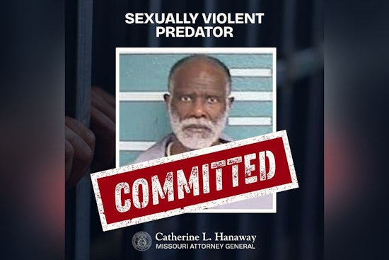 St. Louis Jury Commits Man as Sexually Violent Predator, Missouri Attorney General Announces