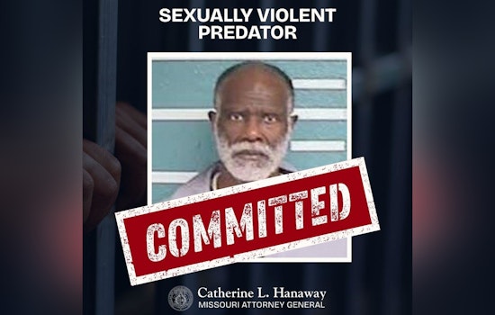 St. Louis Jury Commits Man as Sexually Violent Predator, Missouri Attorney General Announces