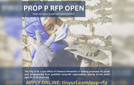 St. Louis Launches Prop P Youth Jobs Initiative to Combat Violence with Employment and Training Opportunities for Youth