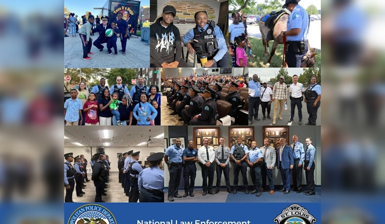 St. Louis Metropolitan Police Department Thanks Officers on Law Enforcement Appreciation Day Amidst National Debate on Policing