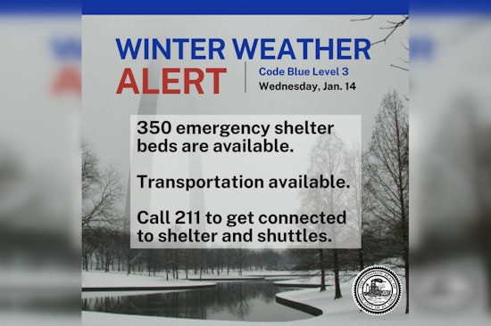 St. Louis Mobilizes 350 Emergency Beds and Transport for Homeless amid Freezing Temperatures