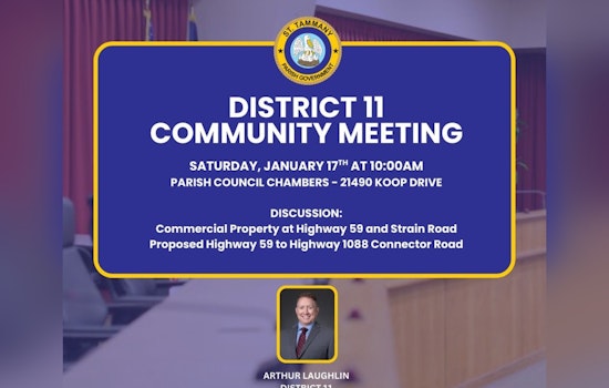 St. Tammany Parish Calls for Community Input on LA 59 Development at Upcoming Council Meeting