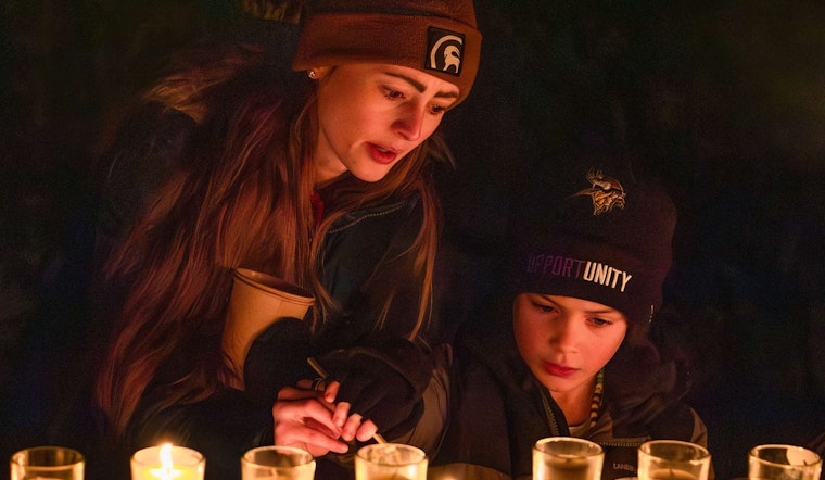 St. Louis Park Community Gathers to Honor Mental Health Awareness at Be the Light Winter Solstice Walk