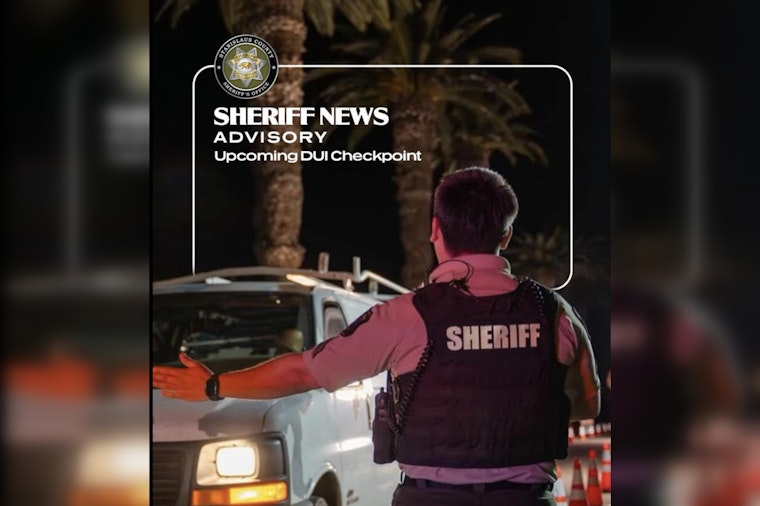 Stanislaus County Sheriff's Office Sets DUI Checkpoint with California Cannabis Tax Fund Support