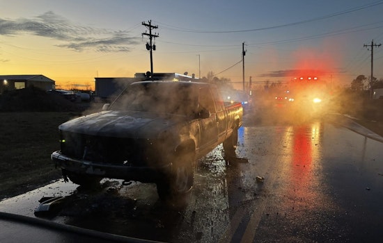 Stillwater Firefighters Extinguish Vehicle Blaze, No Injuries Reported as Community and Emergency Services Unite Under #StillwaterStrong