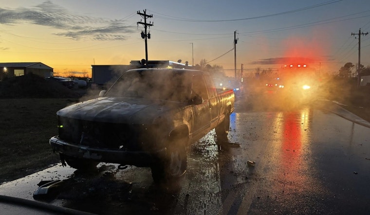 Stillwater Firefighters Extinguish Vehicle Blaze, No Injuries Reported as Community and Emergency Services Unite Under #StillwaterStrong