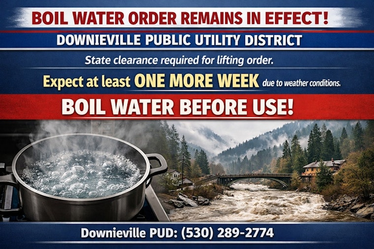 Storms Leave Downieville On Boil As Tap Water Trouble Drags On