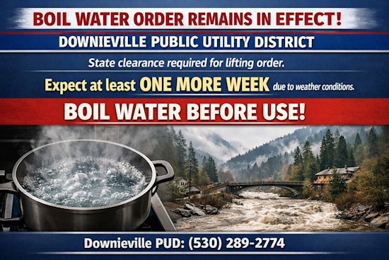 Storms Leave Downieville On Boil As Tap Water Trouble Drags On