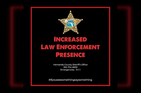 Suspect Apprehended Following Multi-Agency Search in Spring Hill, Hernando County Sheriff's Office Thanks Community