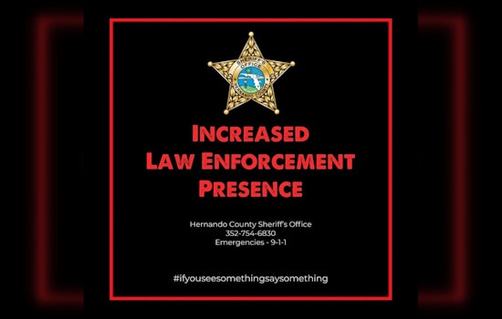 Suspect Apprehended Following Multi-Agency Search in Spring Hill, Hernando County Sheriff's Office Thanks Community