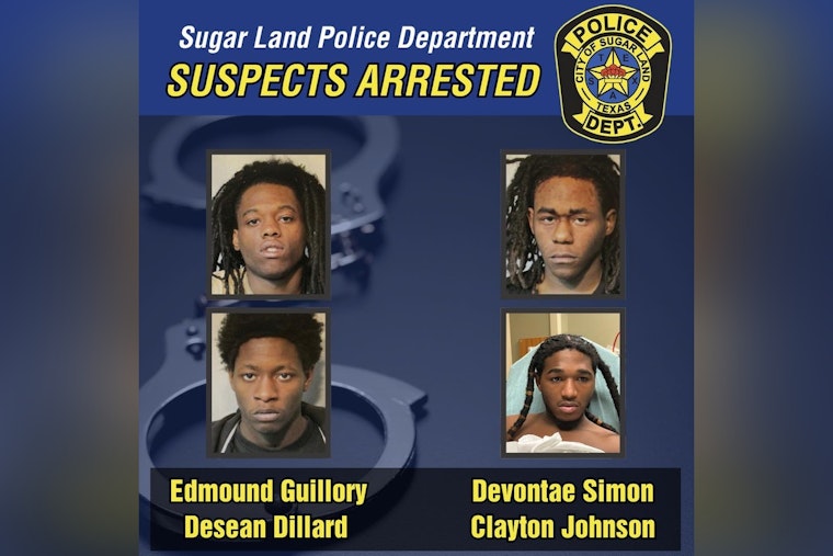Suspected Robbers Briefly Flee Sugar Land Jail, Face Added Charges After Recapture
