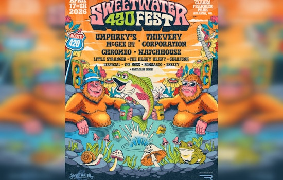 SweetWater 420 Fest Reveals 2026 Lineup Headlined by Umphrey’s McGee and Thievery Corporation