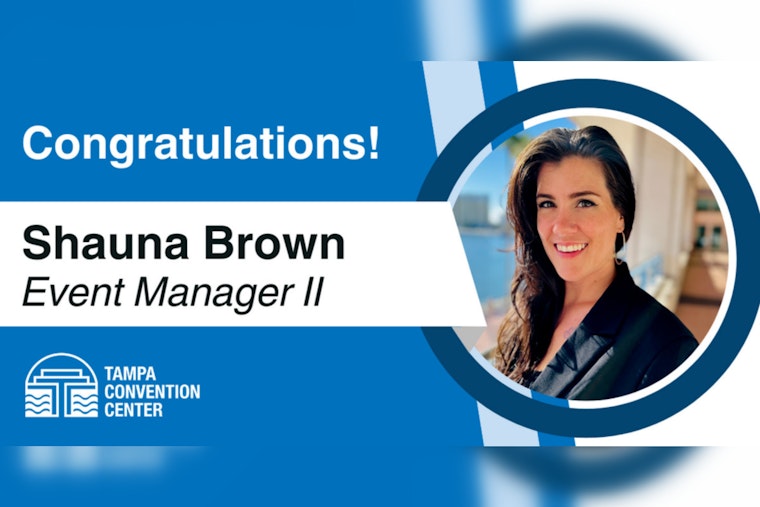 Tampa Convention Center Boosts Leadership Team with New Event Manager Shauna Brown