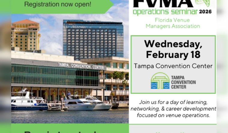 Tampa Convention Center Hosts FVMA Operations Seminar for Venue Professionals