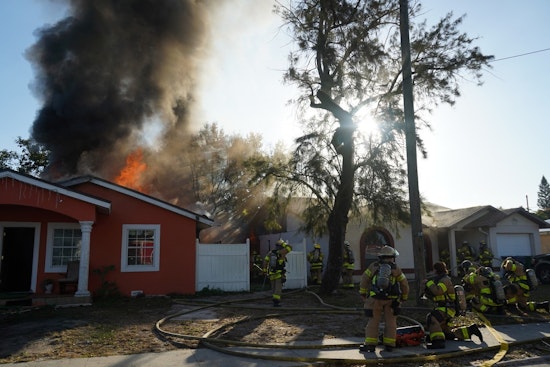 Tampa Firefighters Quell Morning Blaze on North Jamaica Street, Rescue Resident and Pets