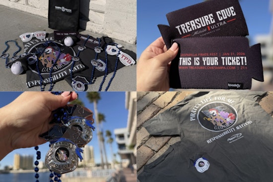 Tampa Police Department Hosts Gasparilla Treasure Hunt with Daily Safety Clues and Prizes