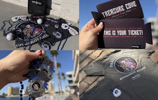 Tampa Police Department Hosts Gasparilla Treasure Hunt with Daily Safety Clues and Prizes