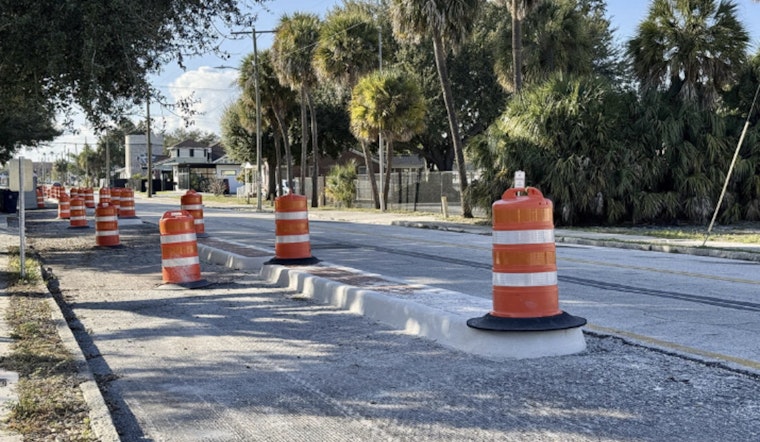Tampa's Green Spine Cycle Track Nears Completion with Safer, Greener Commutes on the Horizon