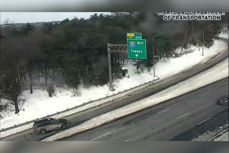 Tanker Truck Rollover Causes Major Traffic Disruption on I-695 in Baltimore County