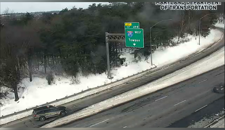Tanker Truck Rollover Causes Major Traffic Disruption on I-695 in Baltimore County