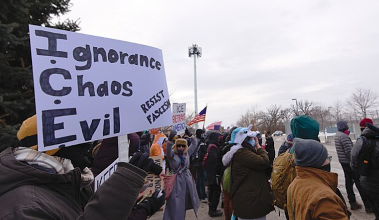 Tarrant Teens Flood Streets In Countywide Walkout Over ICE Crackdowns