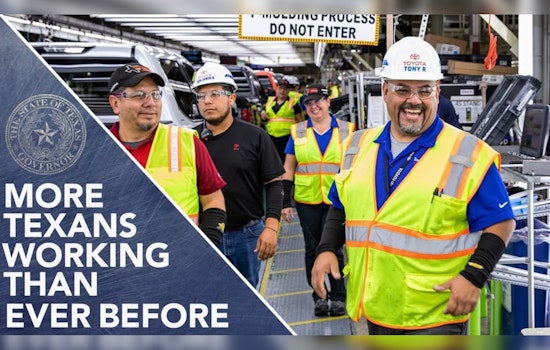Texas Tops the Nation in Job Growth for 2025, Setting Employment Records