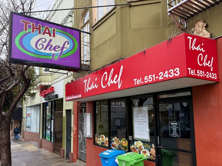 Castro's Thai Chef Restaurant Closes After 21 Years