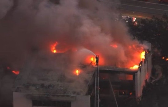 Three-Alarm Inferno Rips Through Vacant Saratoga Ave Site, Chokes Off San Jose Traffic