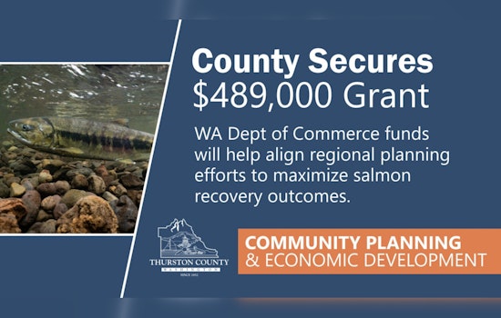 Thurston County Awarded $489K to Boost Salmon Recovery Efforts in South Puget Sound