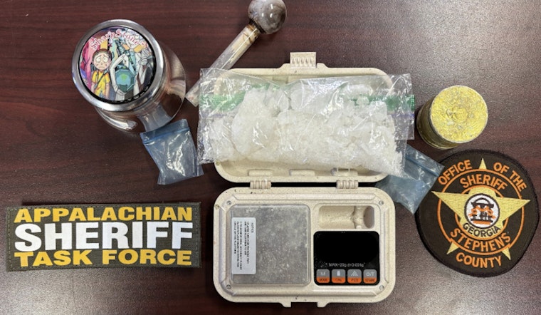 Toccoa Residents Accused of Operating Meth Trafficking Route from Atlanta to Stephens County