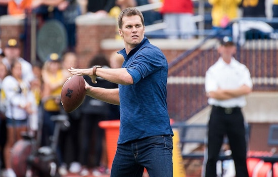 Tom Brady Plants CardVault Flag In Oracle Park's Backyard