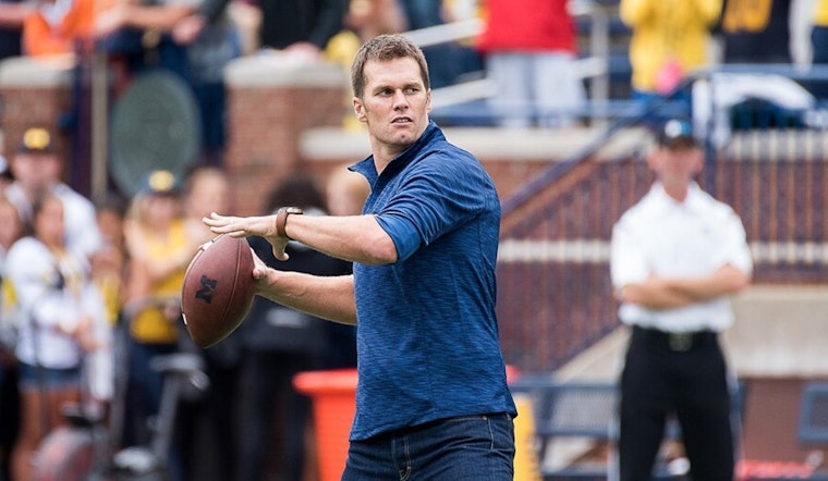 Tom Brady Plants CardVault Flag In Oracle Park's Backyard