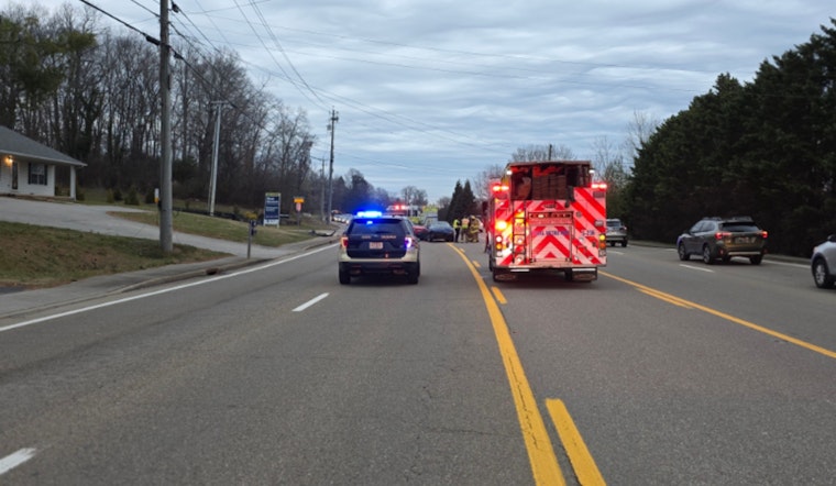 Traffic Delays on E. Emory Rd as Two Hospitalized After Collision Near Mockingbird Meadows