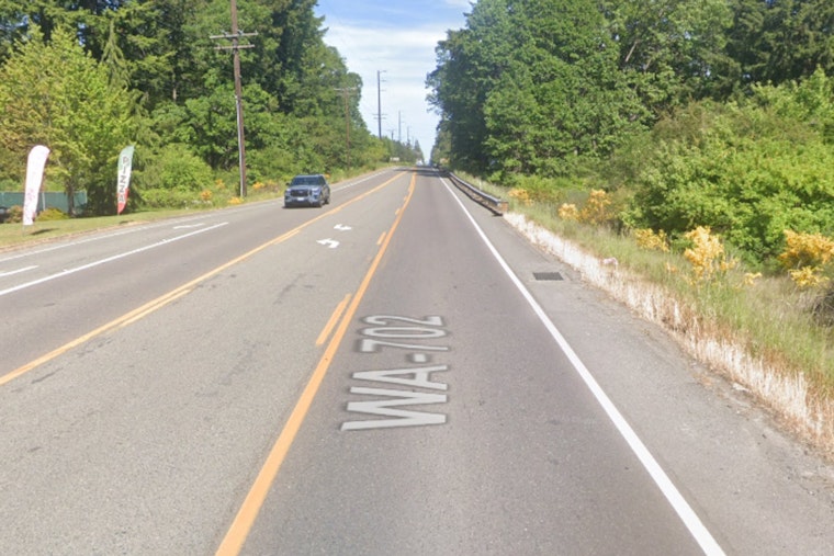 Twilight Crash On SR 702 Leaves Cyclist Dead Outside Yelm