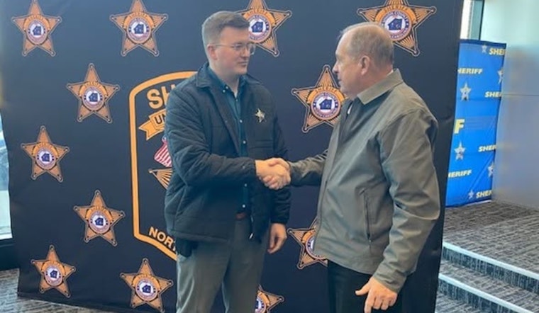 Union County Hails New Detective, Deputy Kyle Carswell Promoted in Monroe Ceremony