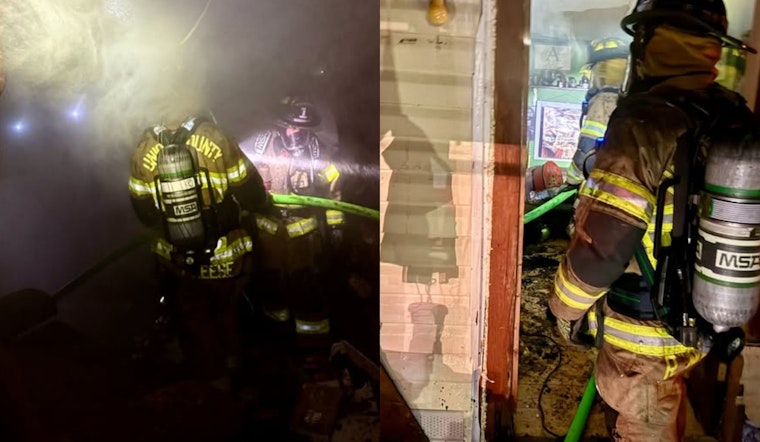 Union County Home Engulfed in Flames, Occupants Evacuate Safely, Investigation Underway