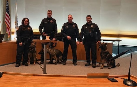 Union Police Department Celebrates Officer and K9 Ghost's Graduation from Middletown's Elite K9 Certification Academy