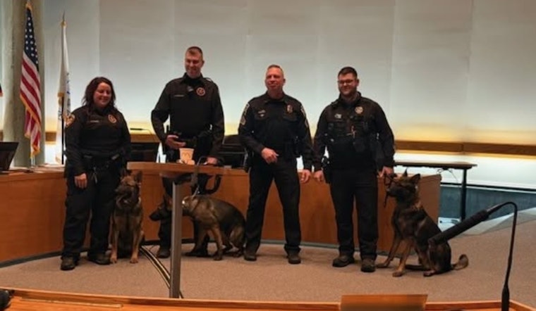Union Police Department Celebrates Officer and K9 Ghost's Graduation from Middletown's Elite K9 Certification Academy