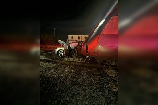 Unoccupied SUV Struck by Brightline Train in Stuart, Prompts Southeast Dixie Highway Closure