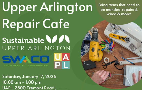 Upper Arlington's First Repair Café at Tremont Library: Reviving Belongings and Reducing Waste