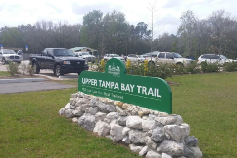 Upper Tampa Bay Trail Section Temporarily Closed for Post-Hurricane Repairs Near West Waters Avenue