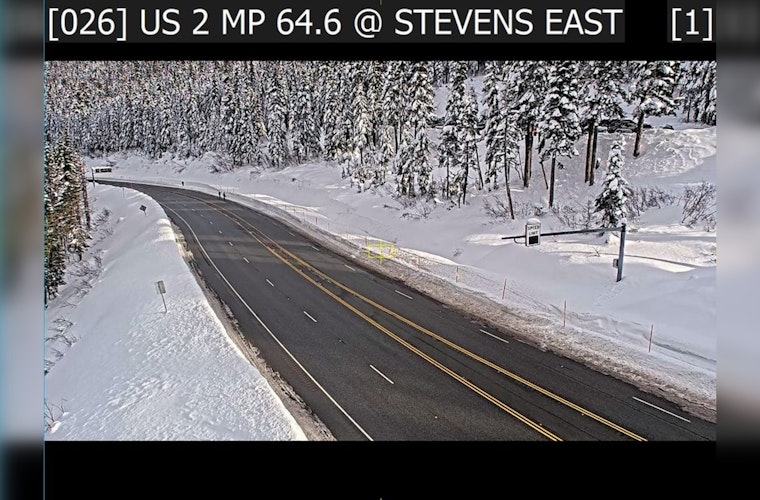 US 2 Reopens Between Skykomish and Coles Corner After Emergency Repairs in Washington's Cascade Mountains