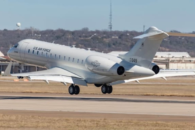 U.S. Air Force Unveils Cutting-Edge E-11A "Wi-Fi in the Sky" at NAS JRB Fort Worth