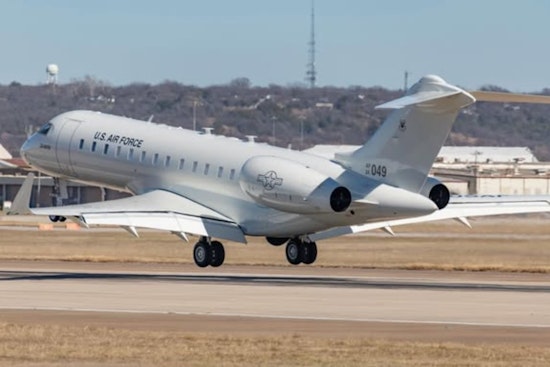 U.S. Air Force Unveils Cutting-Edge E-11A "Wi-Fi in the Sky" at NAS JRB Fort Worth