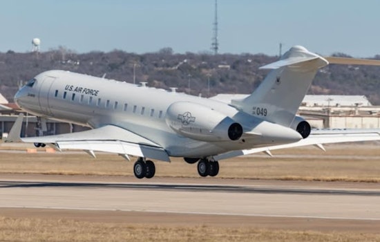 U.S. Air Force Unveils Cutting-Edge E-11A "Wi-Fi in the Sky" at NAS JRB Fort Worth