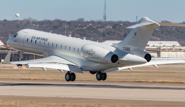 U.S. Air Force Unveils Cutting-Edge E-11A "Wi-Fi in the Sky" at NAS JRB Fort Worth