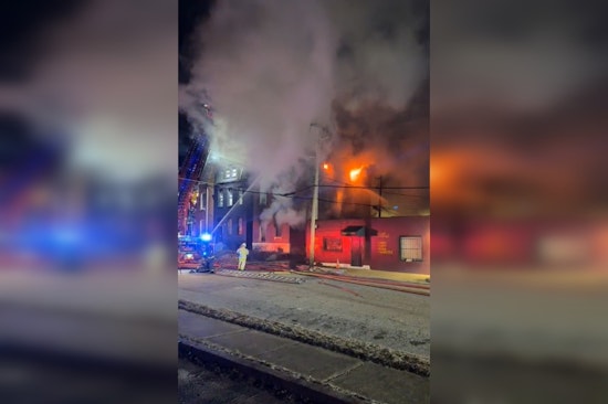 Vacant North St. Louis Brick Hulk Erupts in First-Alarm Inferno