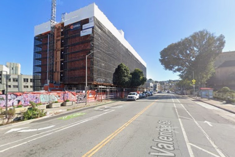 Valencia Senior Housing Tower Races Toward Finish Between Mission and Bernal