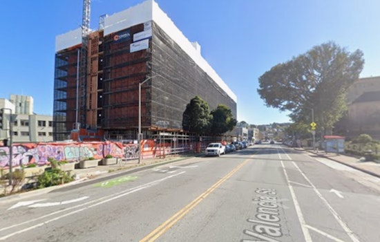 Valencia Senior Housing Tower Races Toward Finish Between Mission and Bernal