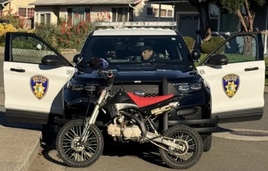 Vallejo Police Arrest Reckless Dirt Bike Rider After High-Speed Chase Through City Streets